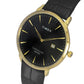 Men Black Analog Leather Watch TWEG21901