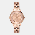 Timex Round Pink Analog watch