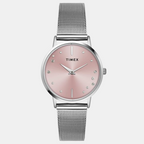 Timex Round Pink Analog watch