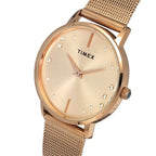 Timex Brass Round watch