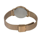 Timex Women Round Rose Gold watch