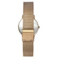 Women's Rose Gold Analog Brass Watch TWEL15602