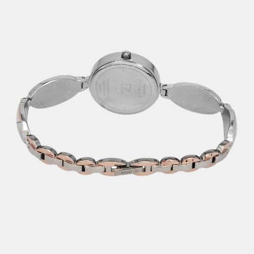 Timex Women Round Silver watch