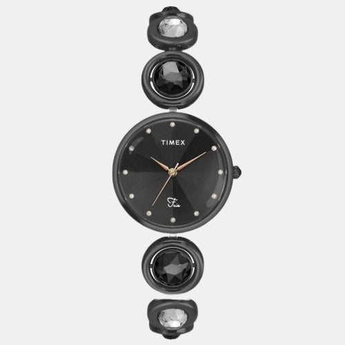 Timex Round Black Analog watch