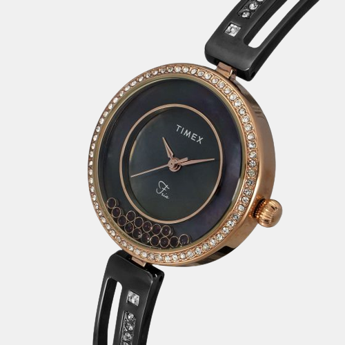 Timex Women Round Mother Of Pearl watch