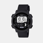 Men Quartz Black Dial Digital Silicone Watch TWESK6400T
