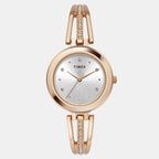 Timex Round Silver Analog watch