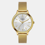 Timex Round White Analog watch