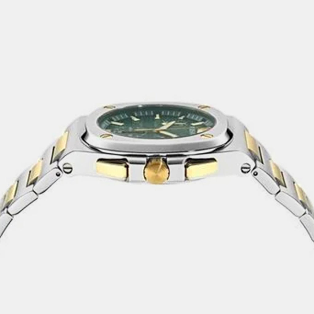 Tolomeo Men Quartz Green Dial Chronograph Stainless Steel Watch VE7Y00326