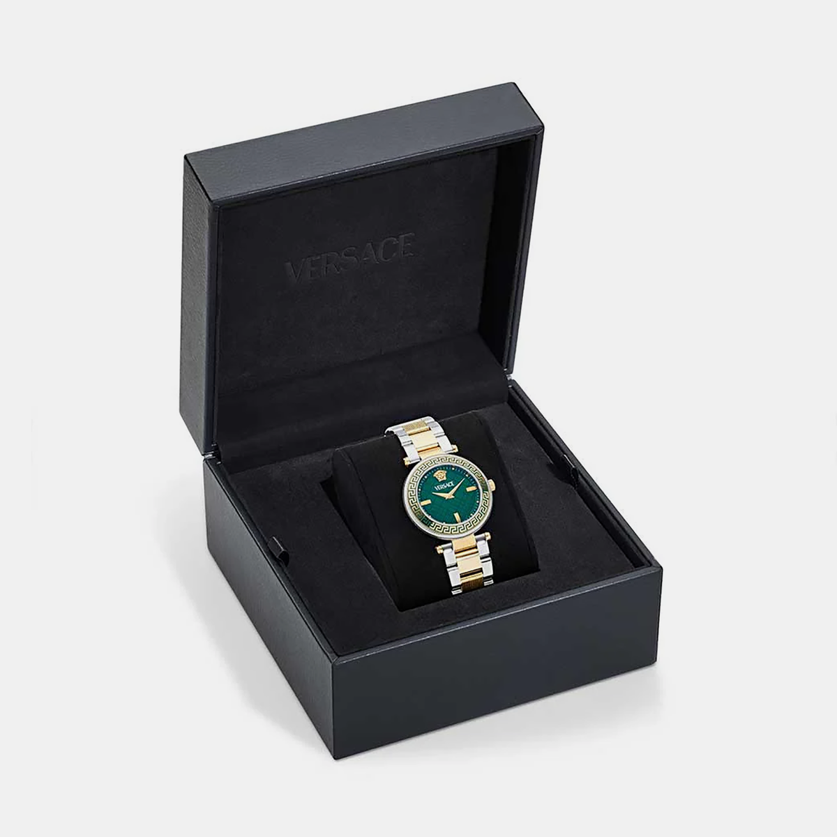 Versace Stainless Steel Round watch