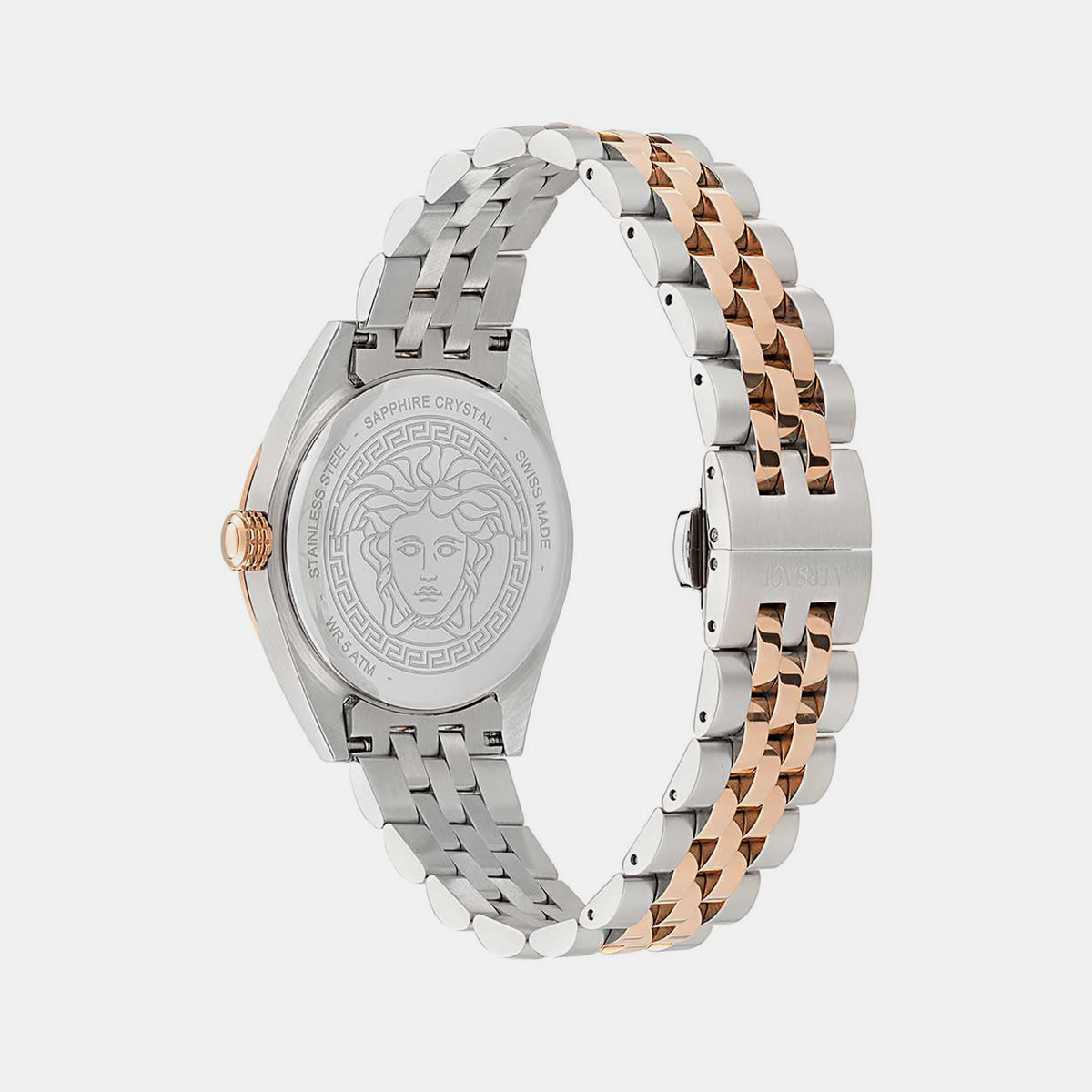 Versace Women Round Silver watch