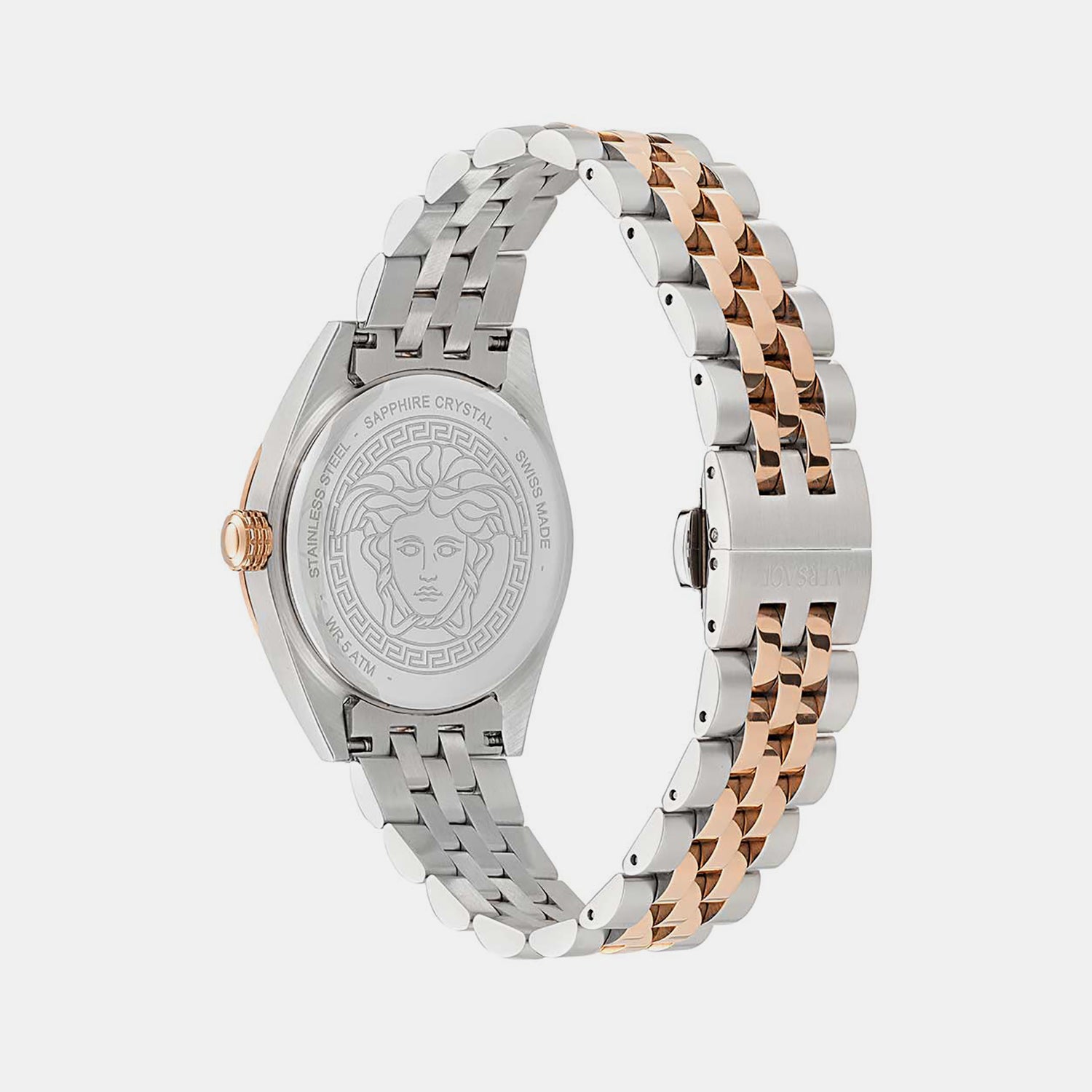 Versace Women Round Silver watch