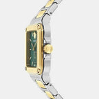 Greca Men Quartz Green Dial Analog Stainless Steel Watch VE9Y00426