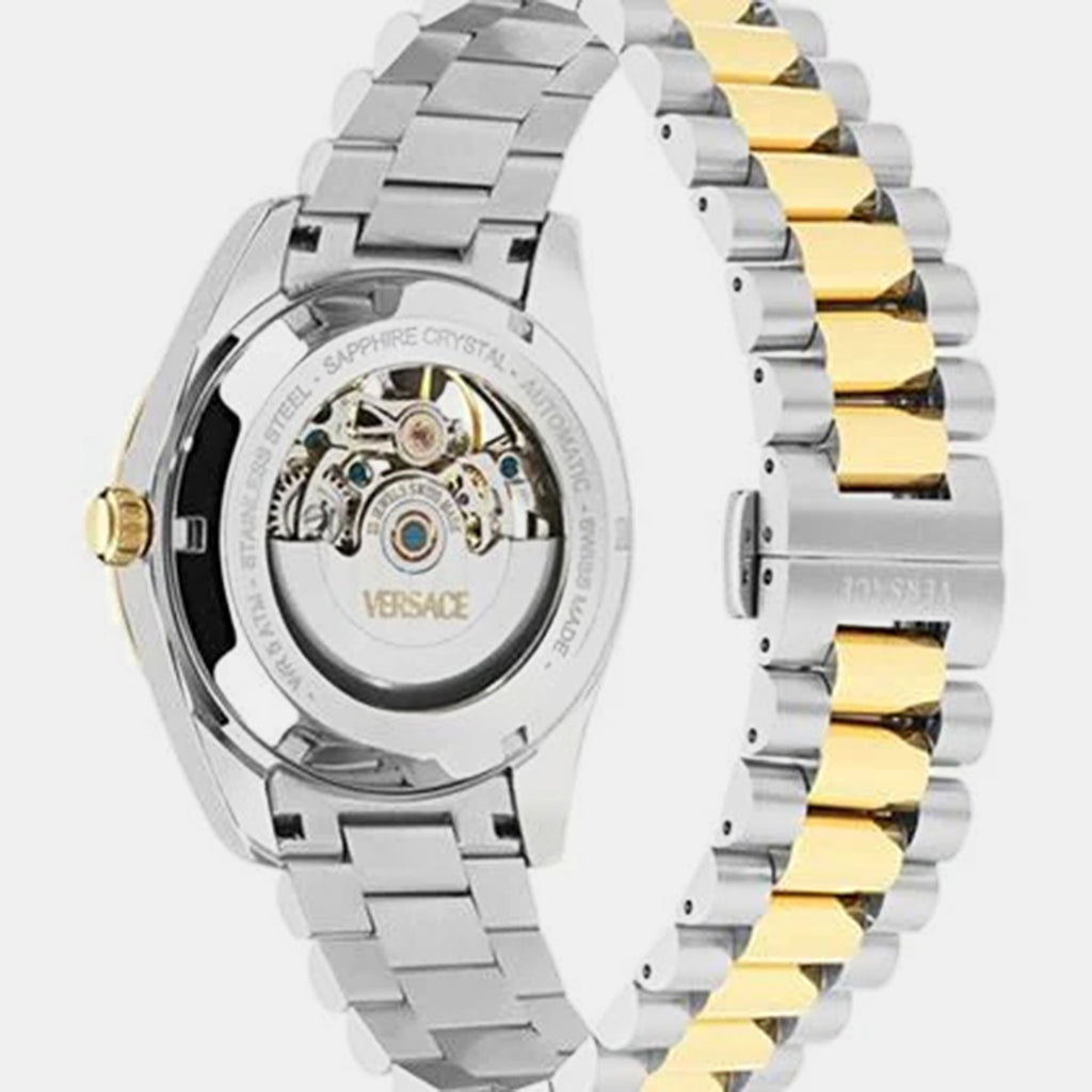 Millenyium Men Automatic Green Dial Analog Stainless Steel Watch VEY000326