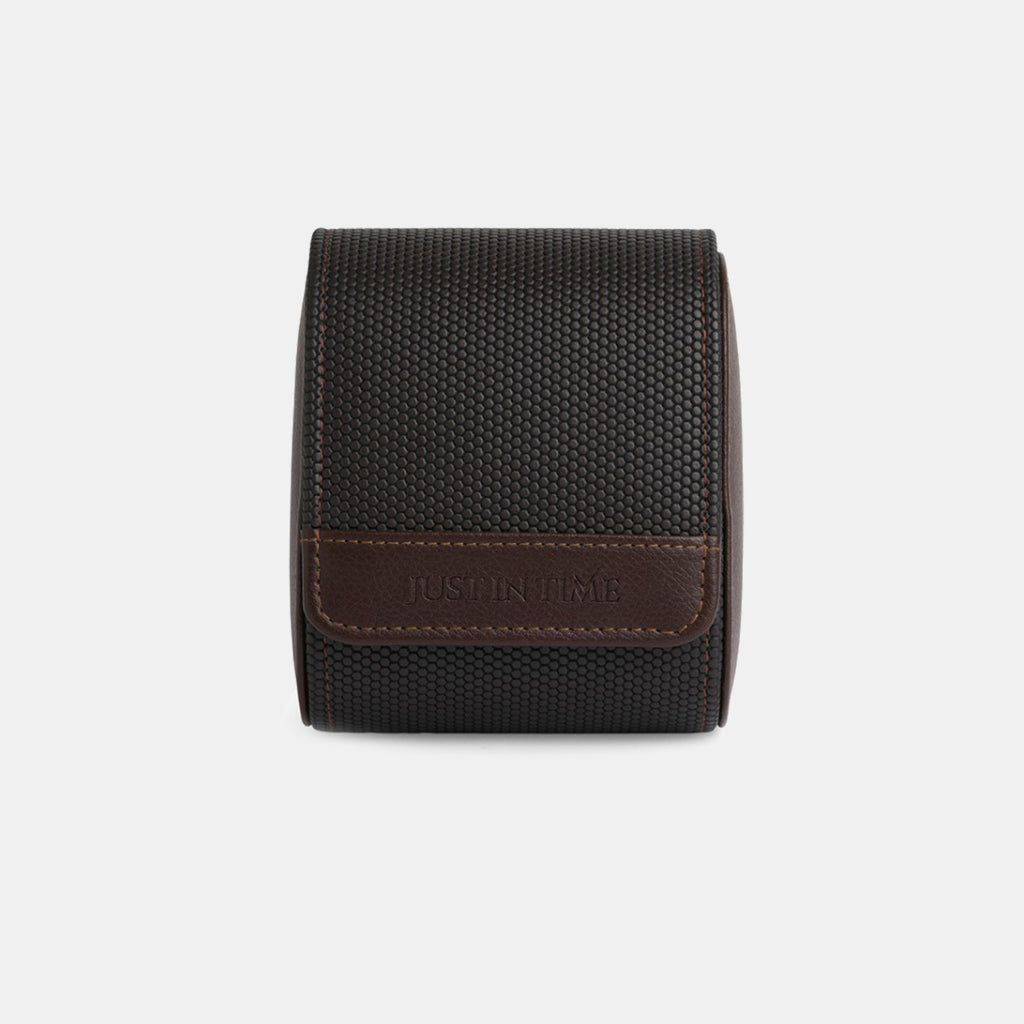 Brown Leather Single Watch Pod