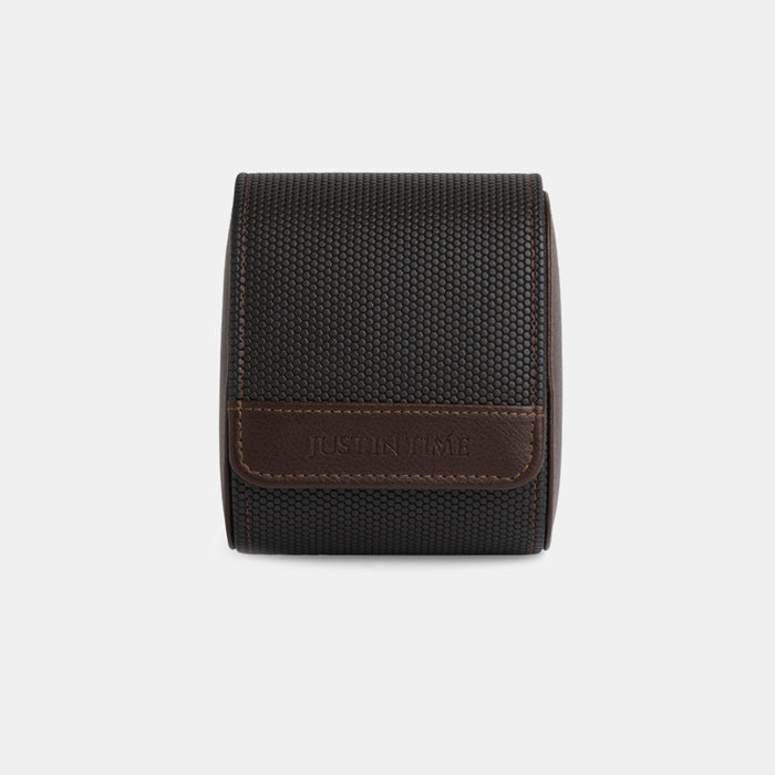 Brown Leather Single Watch Pod