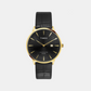 Male Black Analog Leather Watch TWEG21901