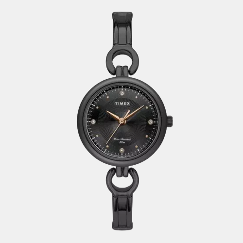 Timex Round Black Analog watch