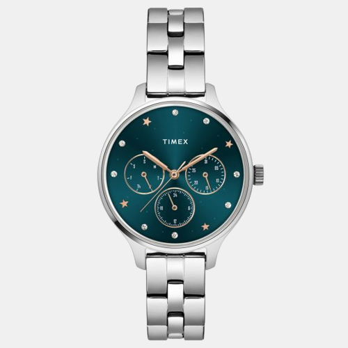 Timex Round Blue Multi-Function watch