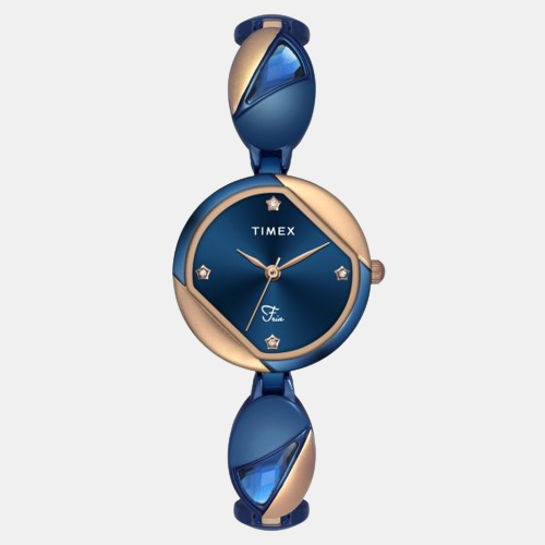 Female Blue Analog Stainless Steel Watch TWEL16304