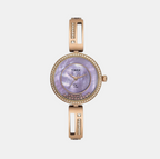 Timex Round Purple Analog watch
