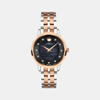 Movado Round Mother Of Pearl Analog watch