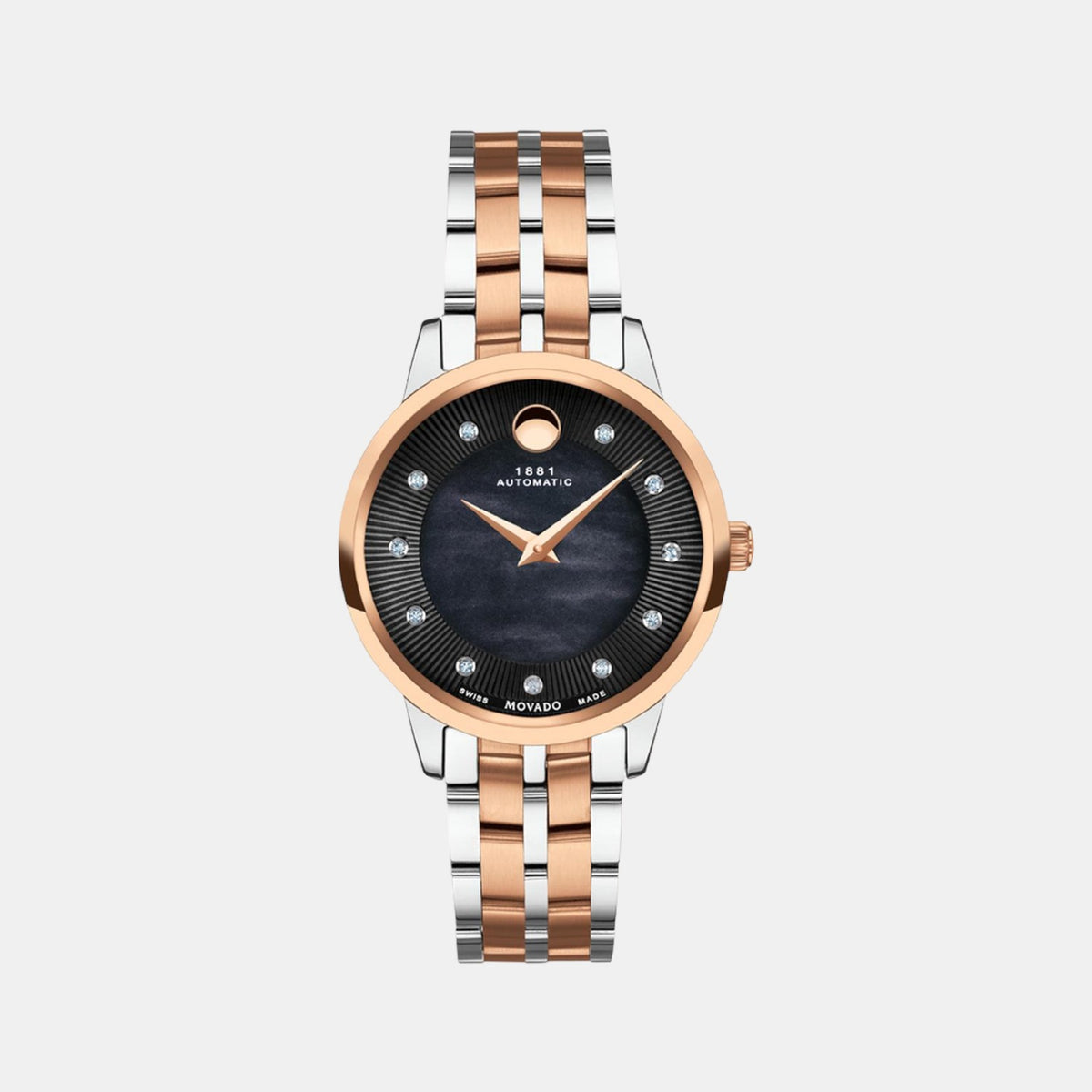 Movado Round Mother Of Pearl Analog watch