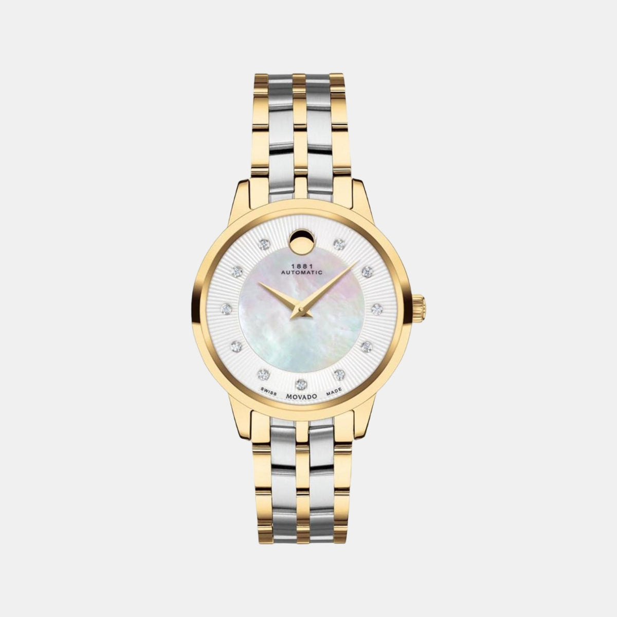Movado Round White Analog watch