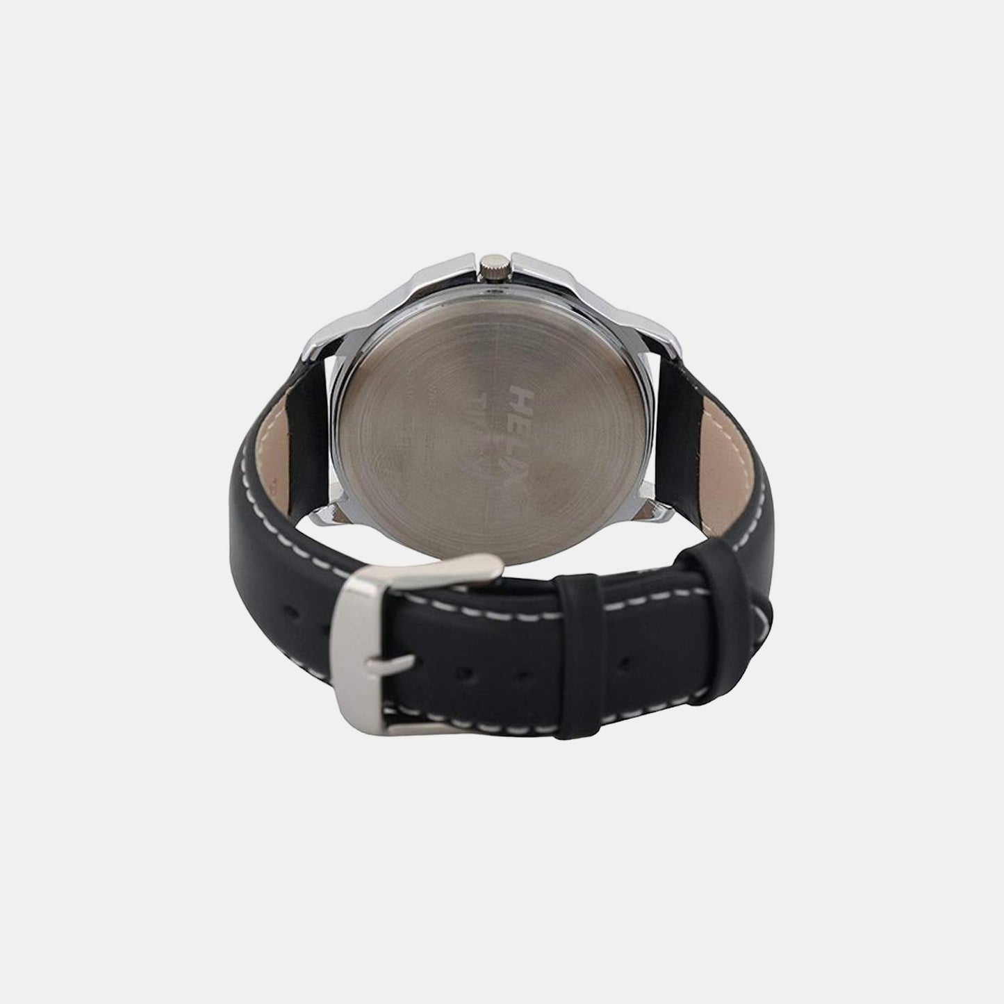 Men's Silver Analog Leather Watch TW027HG05