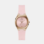 Guess Square Pink Analog watch