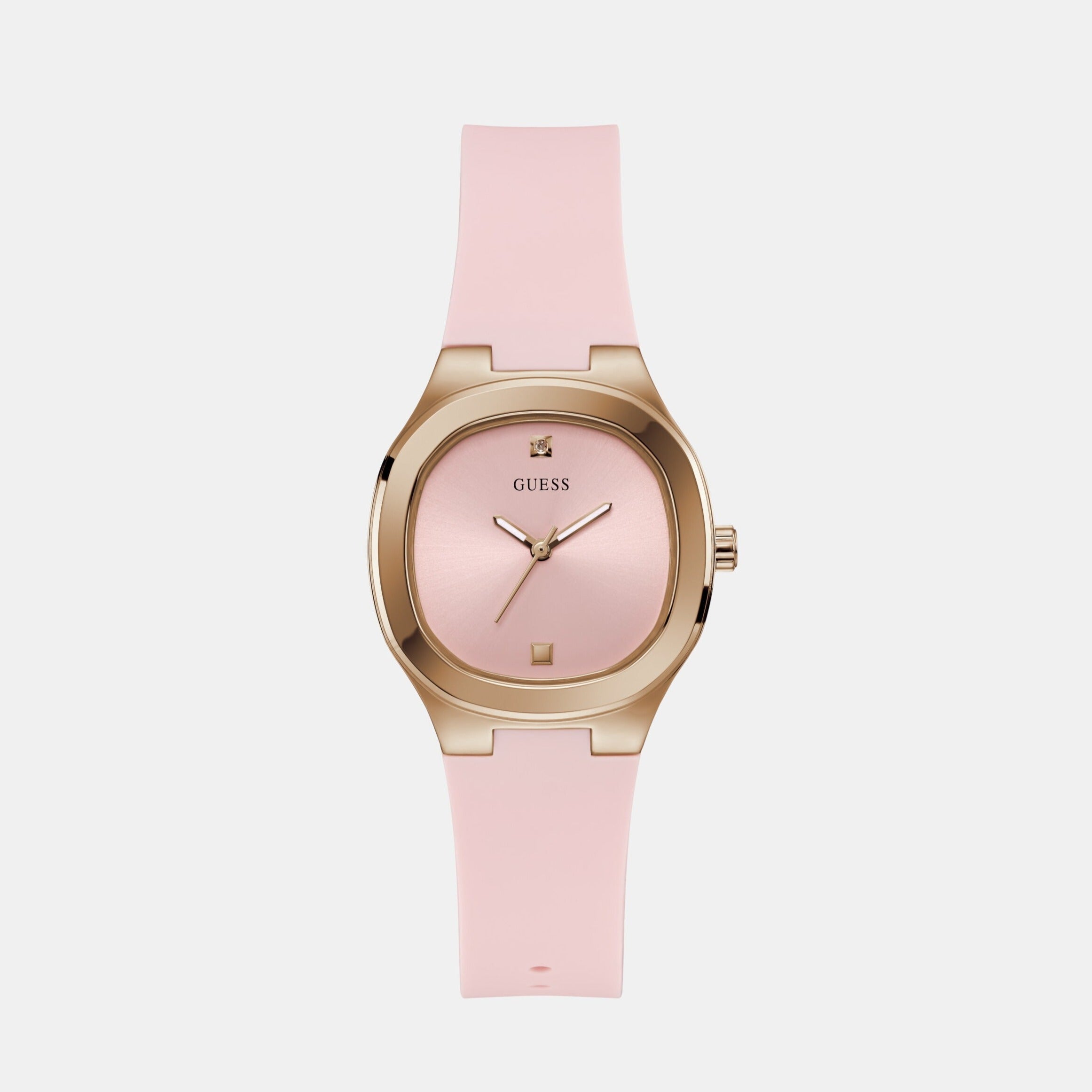 Guess Square Pink Analog watch