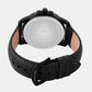 Male Black Analog Leather Watch 8002E-L4404-1