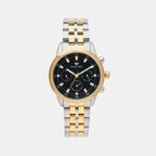 Mont Neo Round Black Chronograph watch