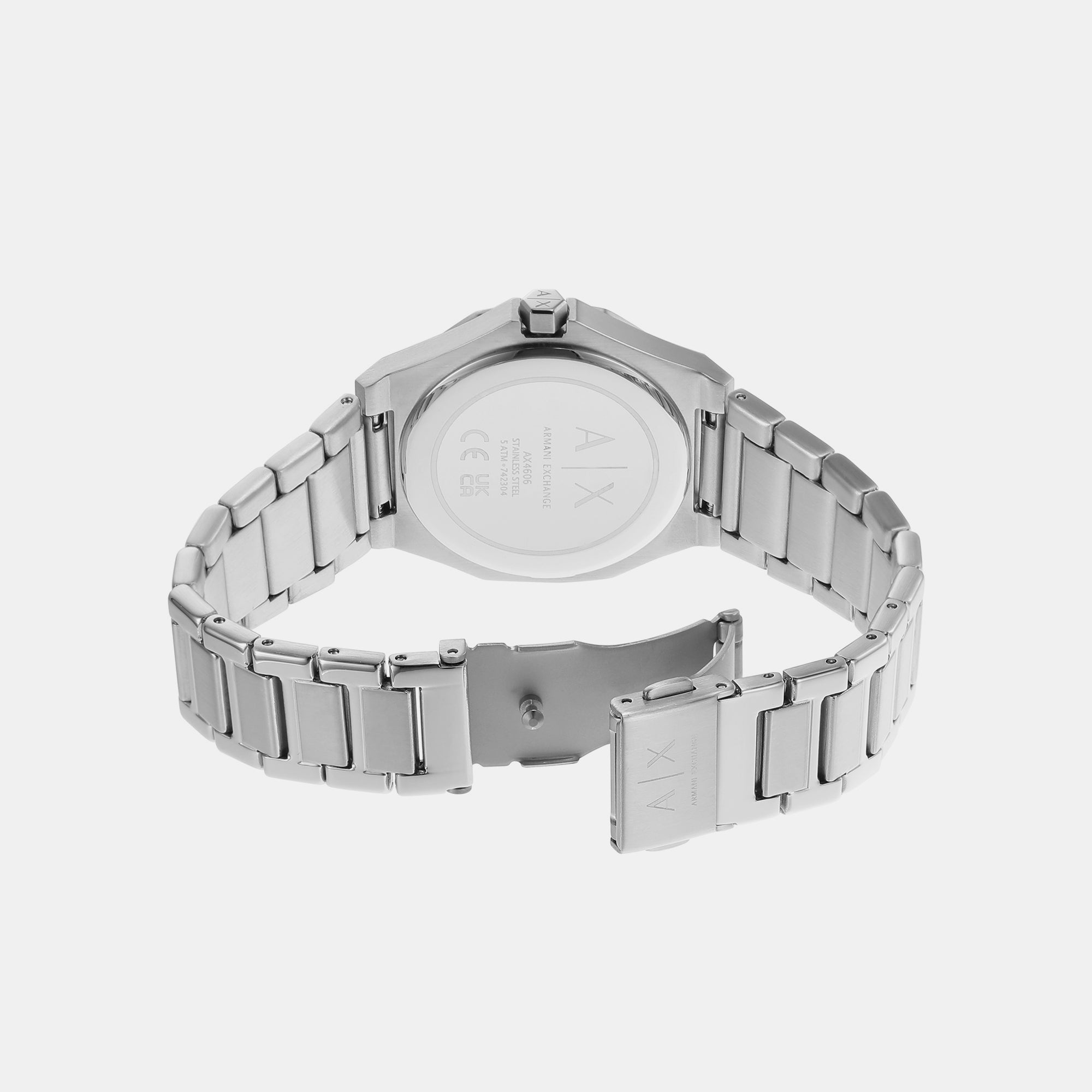 Female Silver Analog Stainless Steel Watch AX4606 – Just In Time