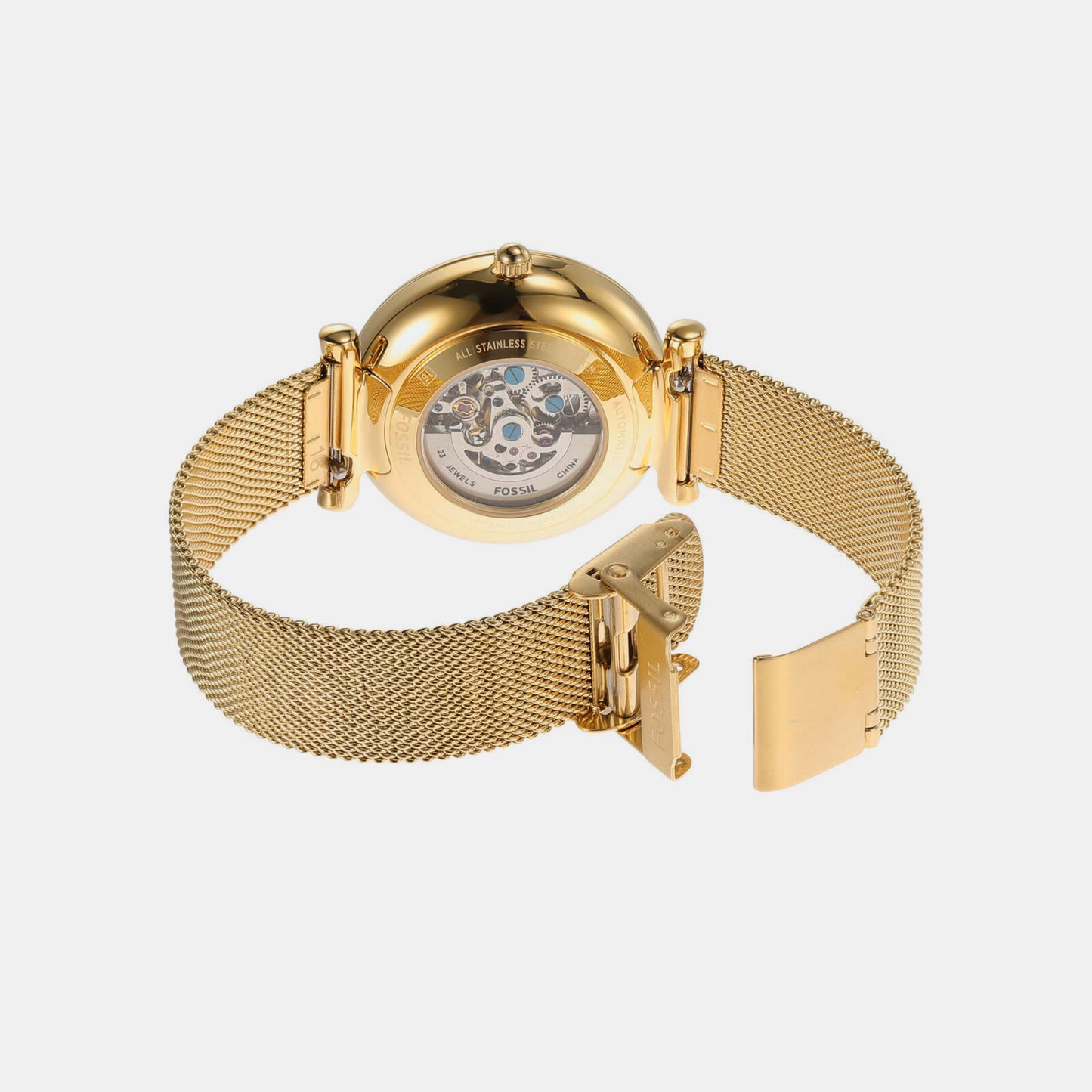 Women's Gold Analog Stainless Steel Watch ME3250