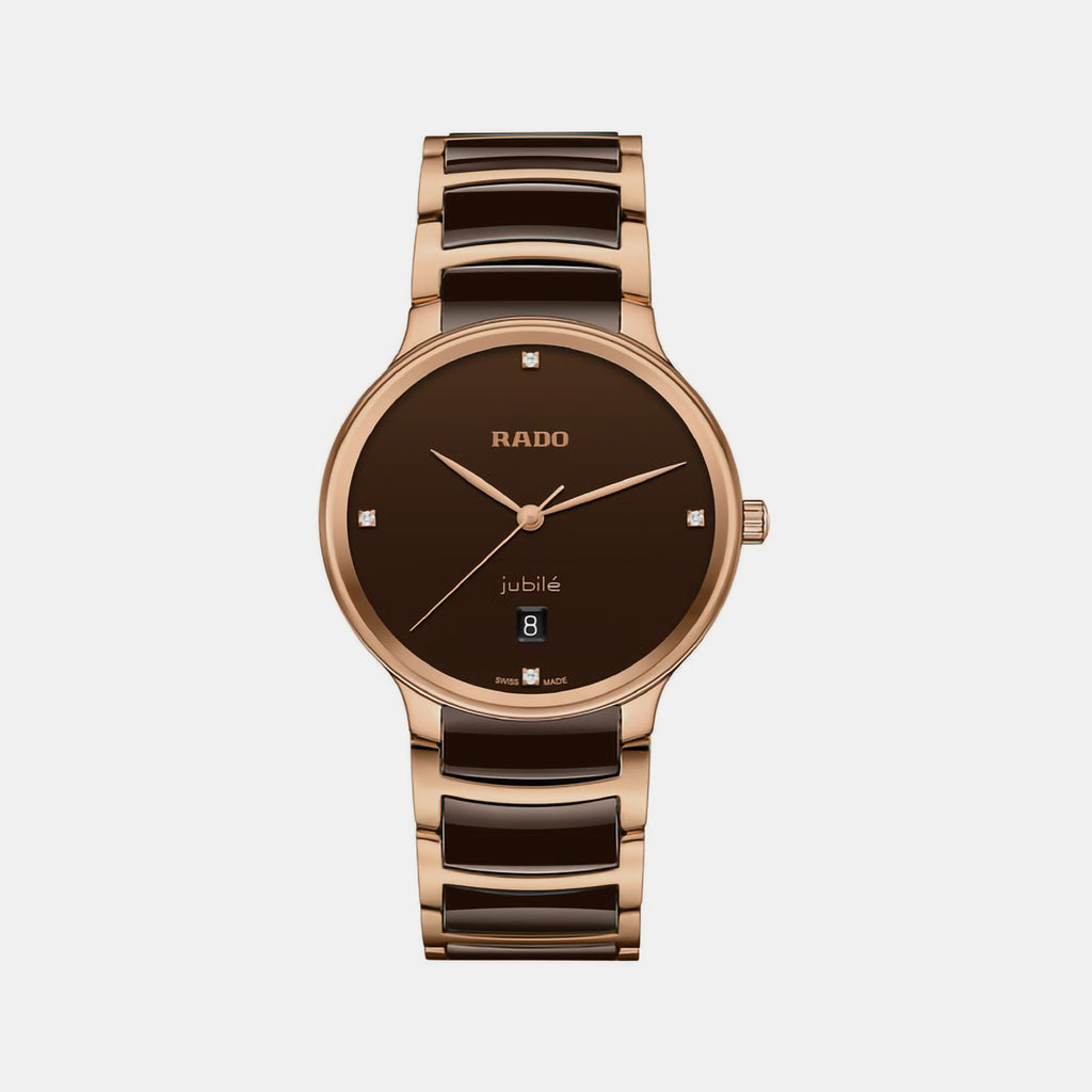 Rado Round Brown Analog watch