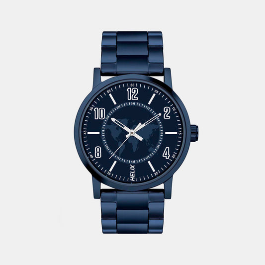 Male Blue Analog Stainless Steel Watch TW035HG13