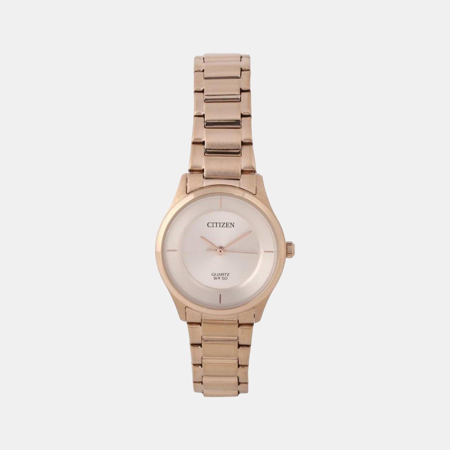 Citizen Round Rose Gold Analog watch