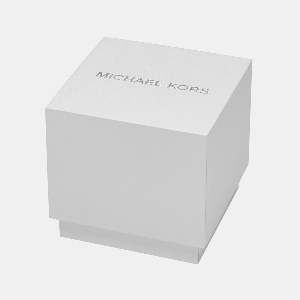 Runway Women Quartz Rose Gold Dial Analog Stainless Steel Watch MK7355