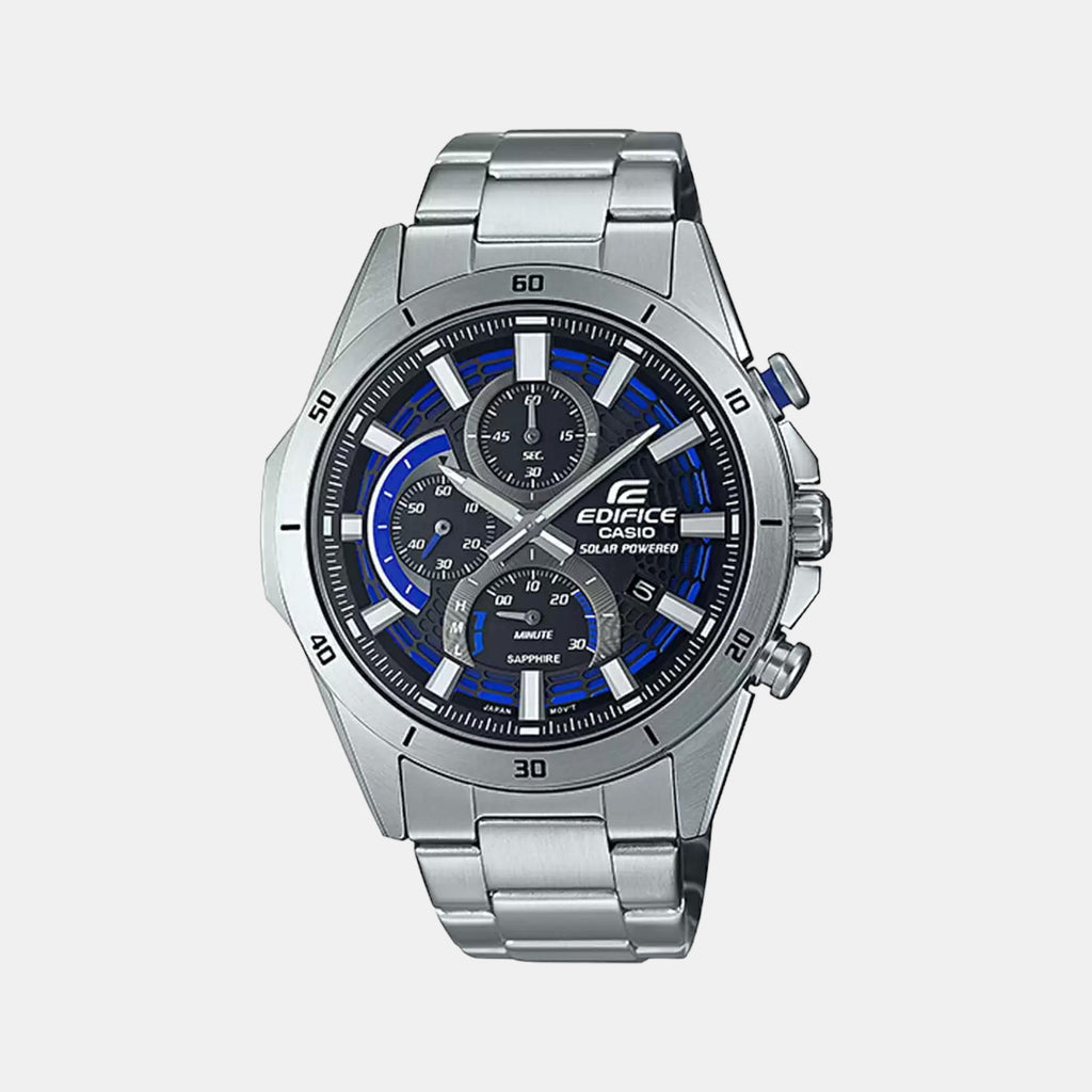 Casio Round Two Tone Chronograph watch