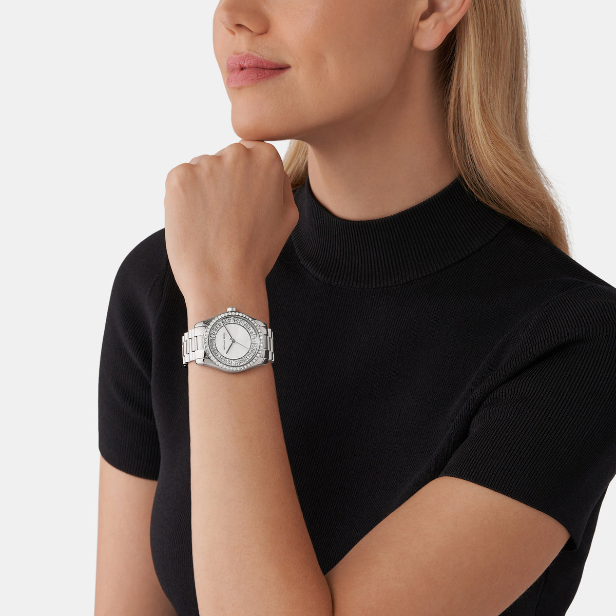 Michael Kors Round Quartz Analog Women watch