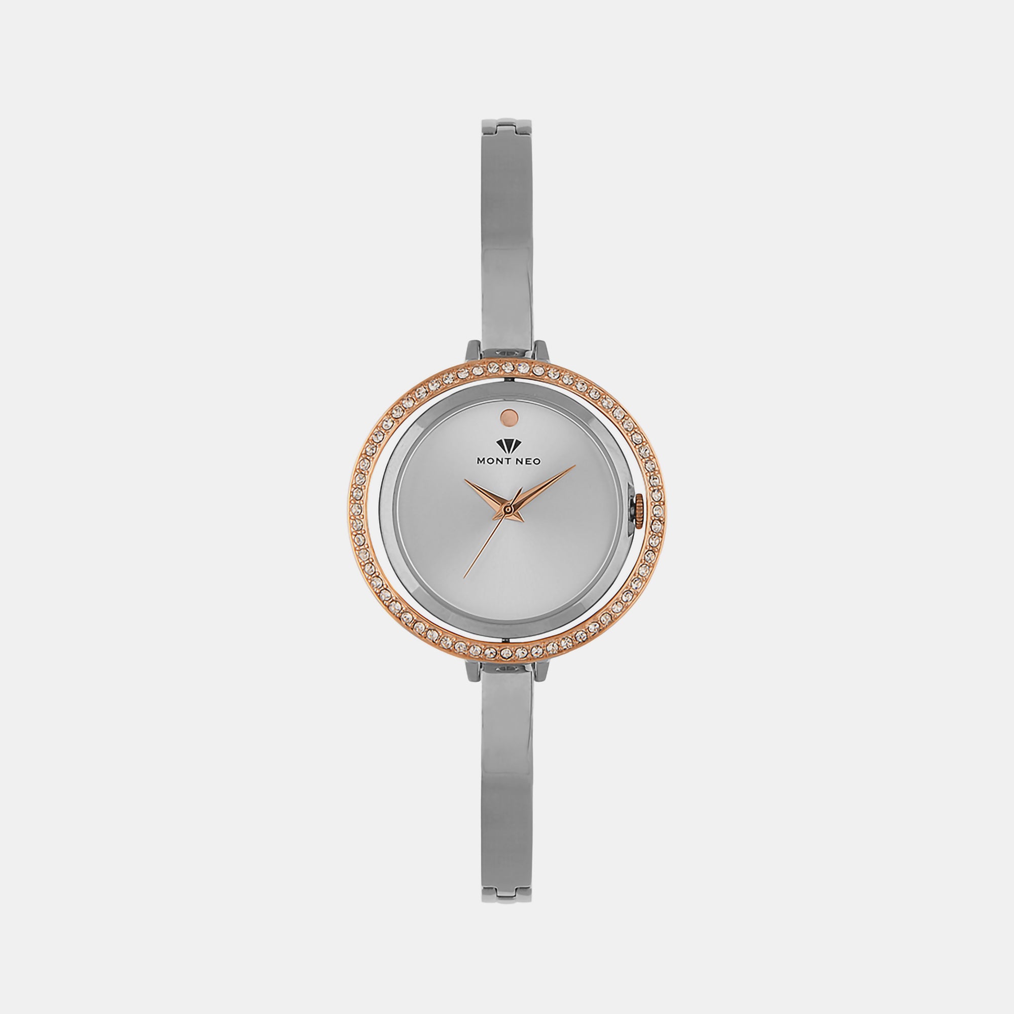 Mont Neo Round Silver Analog watch