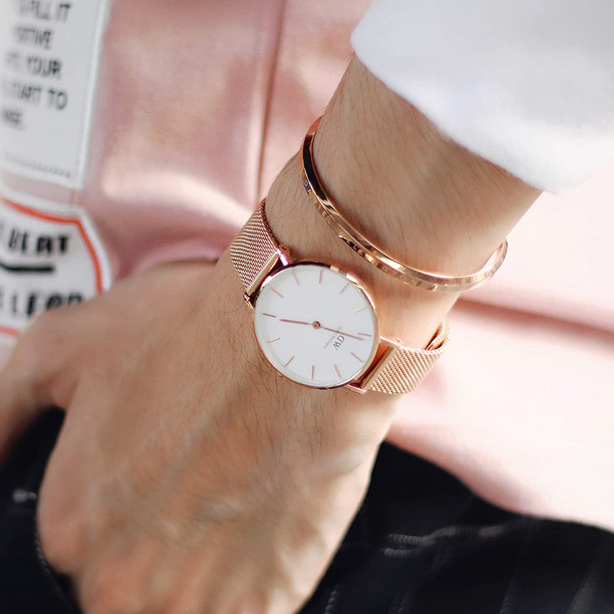 Daniel Wellington 28 mm Rose Gold Quartz watch