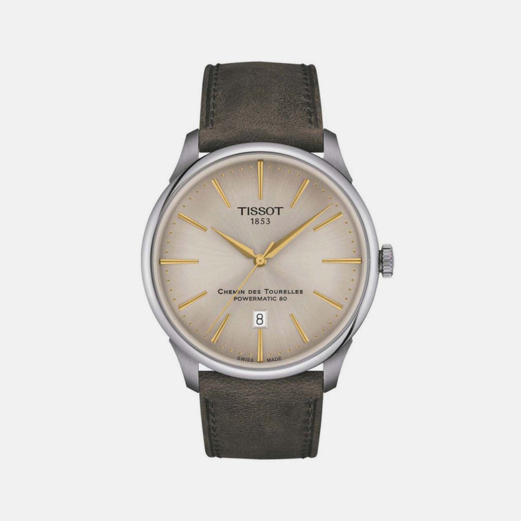 Tissot Round Grey Analog watch