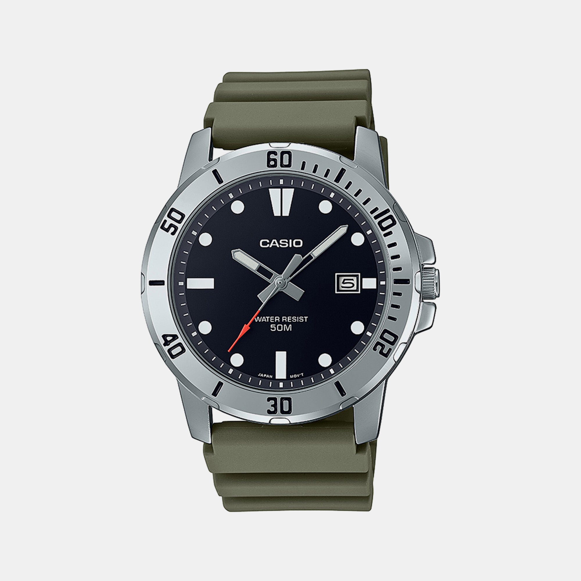 Casio Round Black Analog watch