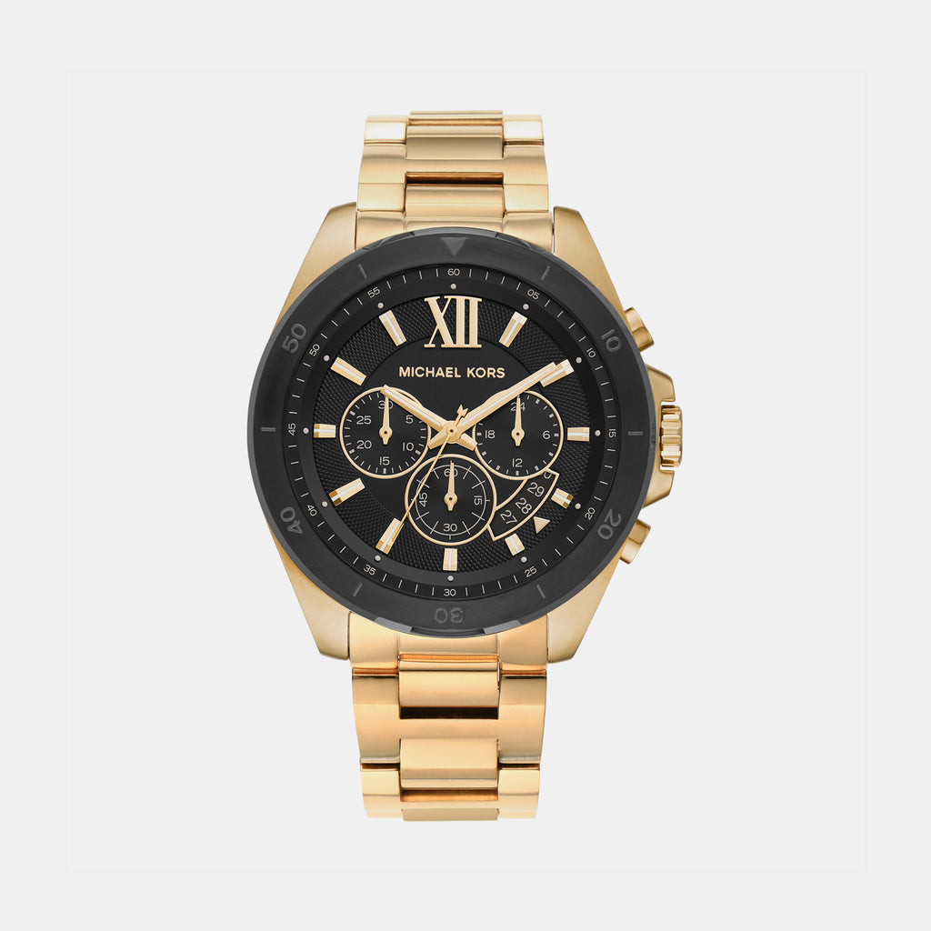 Michael Kors Round Black Chronograph watch