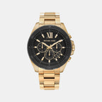 Michael Kors Round Black Chronograph watch