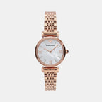 Emporio Armani Round Mother Of Pearl Analog watch