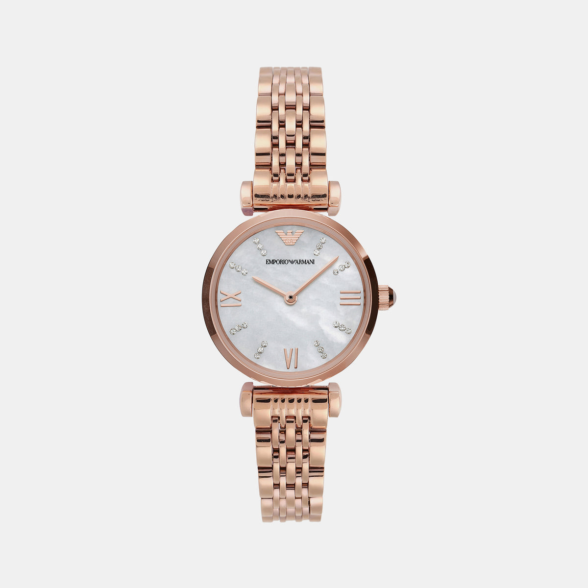Emporio Armani Round Mother Of Pearl Analog watch