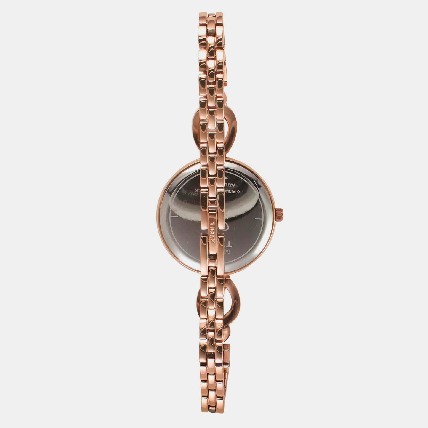 Fria Women's Rose Gold Analog Brass Watch TWEL18103